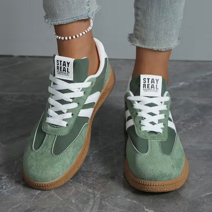 Dames Comfortabele Sneakers Met Stevige Zool