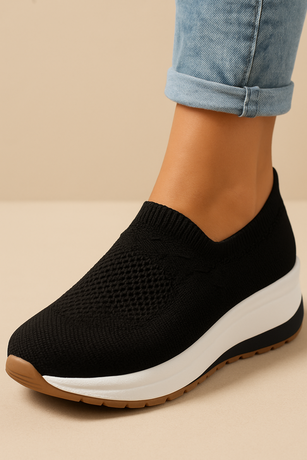 Dames Schoenen Orthopedisch Comfortabel Ademend Leer