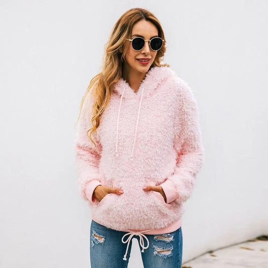 Dames Fleece Hoodie Zacht en Warm voor Vrouw - StudioMarella