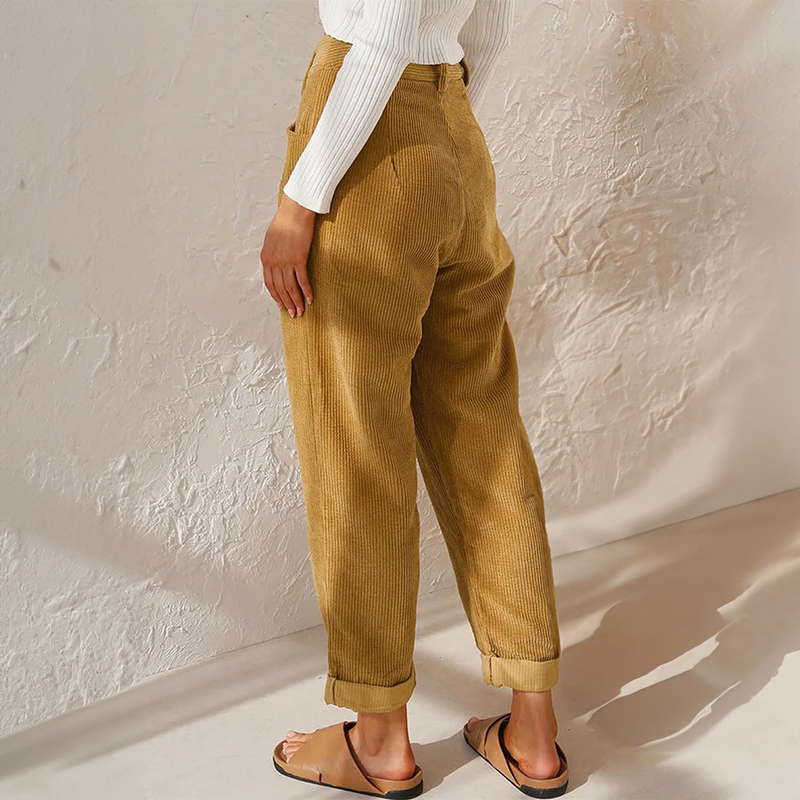 Linnen Broek Dames Zomer Comfortabele Vrijetijdscarouche