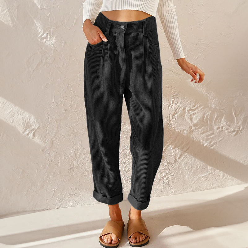 Linnen Broek Dames Zomer Comfortabele Vrijetijdscarouche