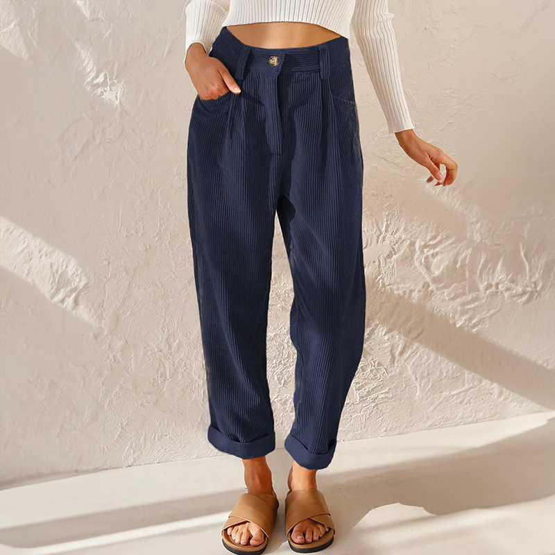 Linnen Broek Dames Zomer Comfortabele Vrijetijdscarouche