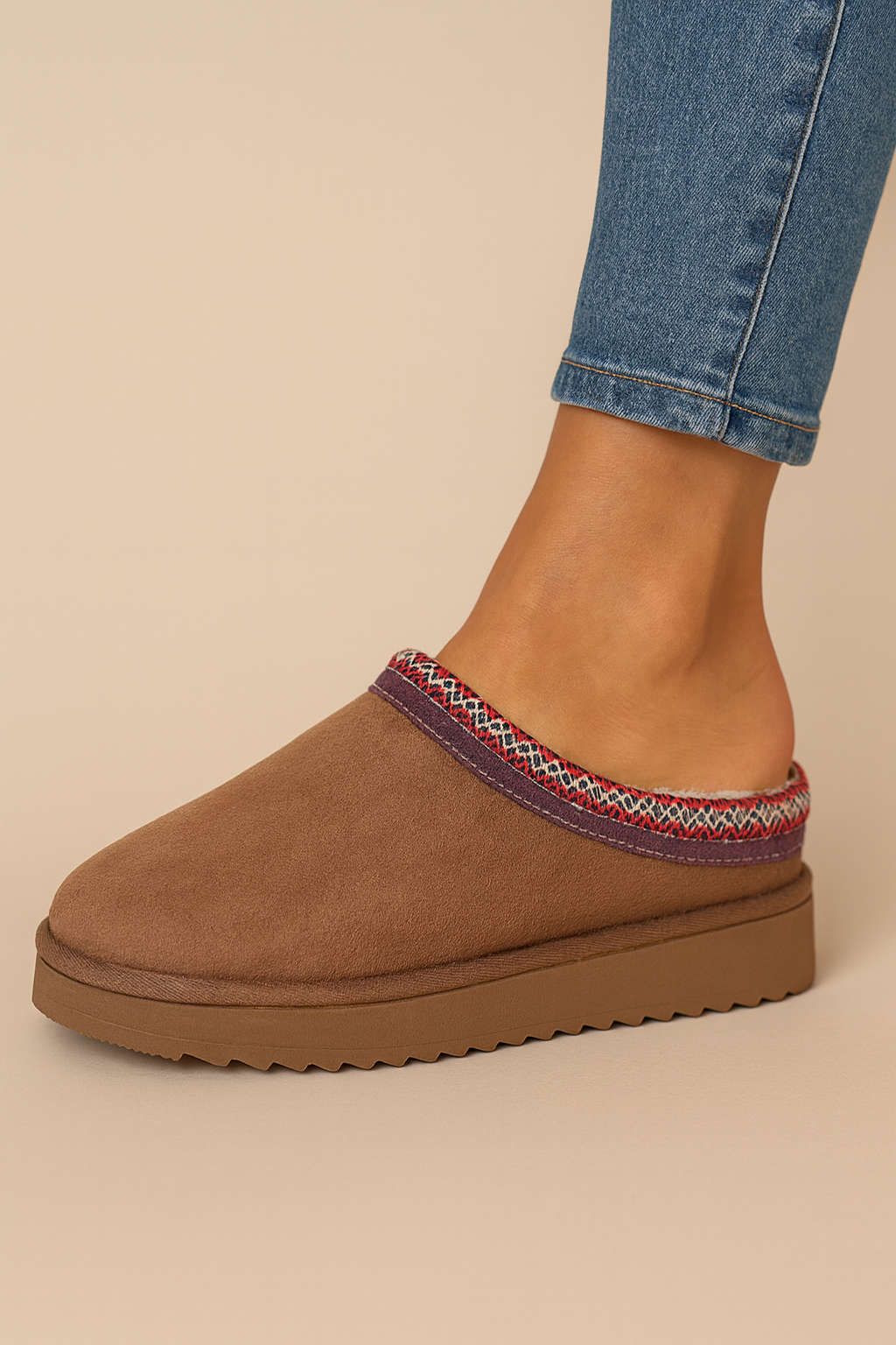 Dames Pantoffels Zacht en Warm met Fleece Voering - StudioMarella
