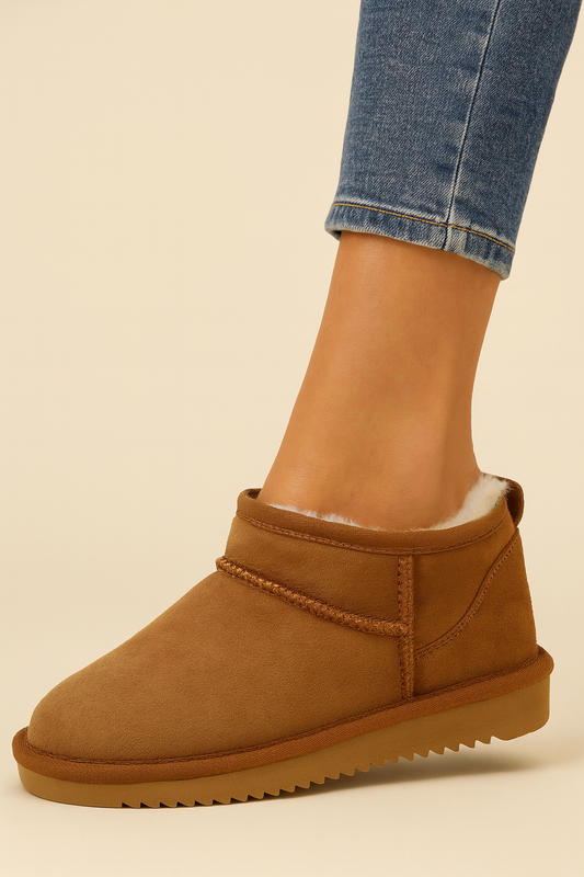 Dames Winterboots Warm en Elegant met Voering → Dames Winterlaarzen Warm en Waterdicht met Schapenwol Voering - StudioMarella