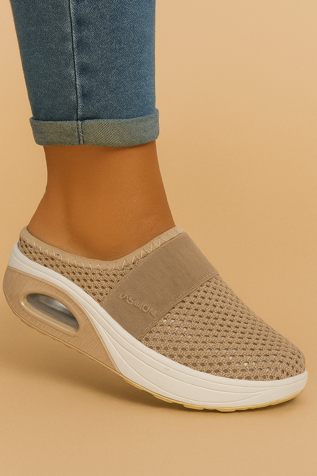Dames Comfortabele Orthopedische Sneaker Mesh Loop Schoen - StudioMarella