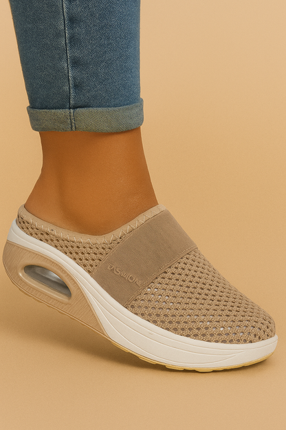 Dames Comfortabele Orthopedische Sneaker Mesh Loop Schoen - StudioMarella