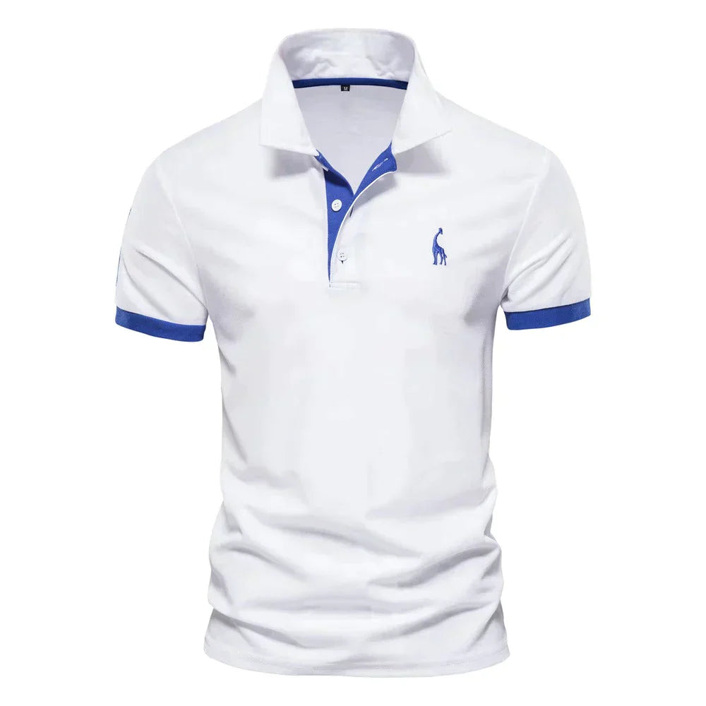 Mannen Polo T Shirt Klassiek Katoen