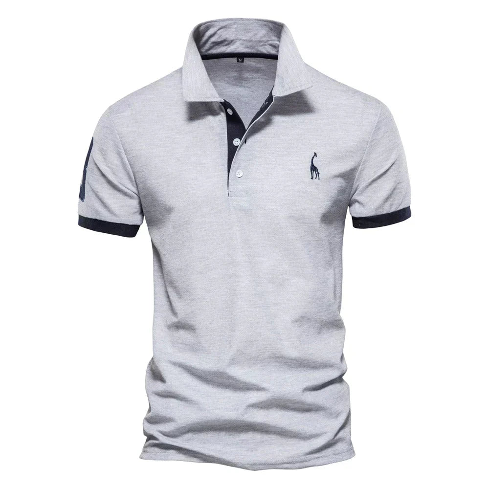 Mannen Polo Shirt Katoen Casual Stijl