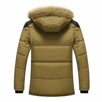 Waterdichte Heren Parka met Afneembaar Kapje - StudioMarella
