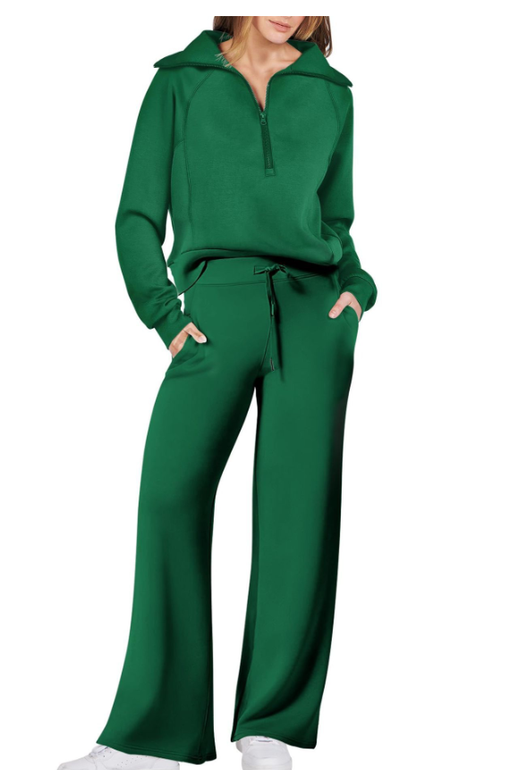 Zachte Lounge Set 2-Delig Comfortabele Kleding