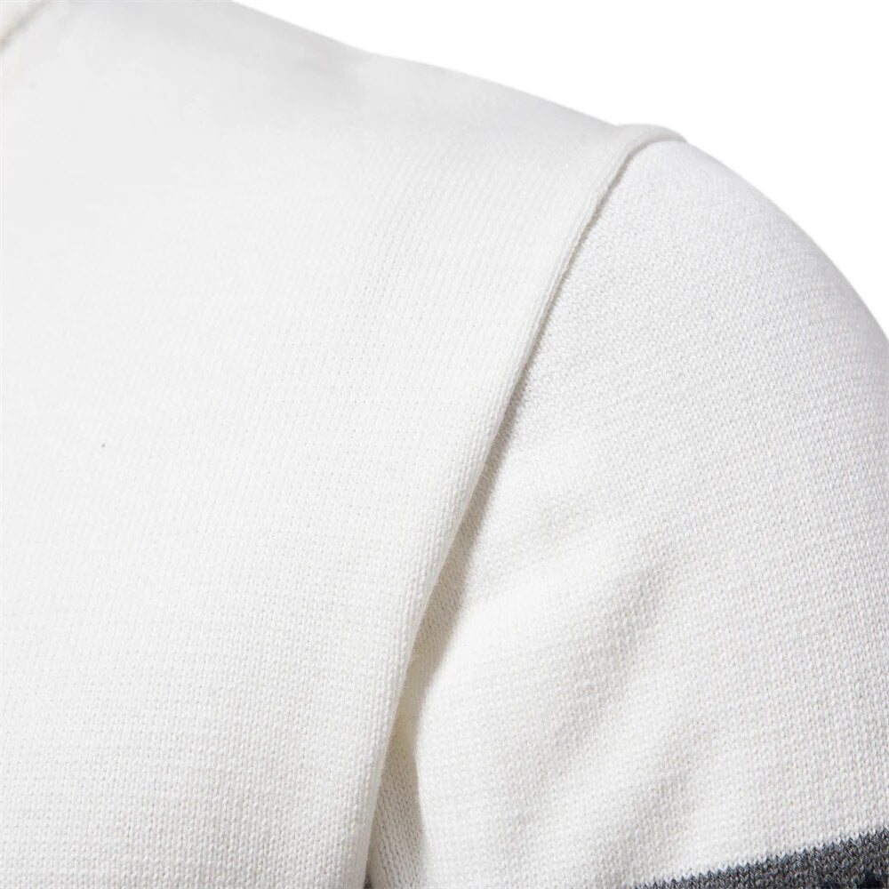 Merino Look Heren Trui Gebreid Warm en Comfortabel