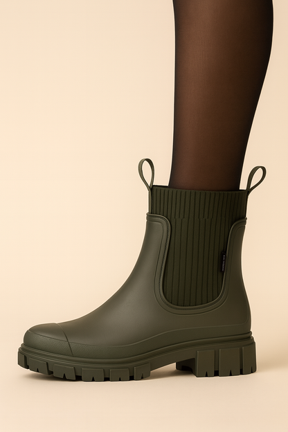 Dames Regenlaarzen Waterdicht met Antislip Zool - StudioMarella