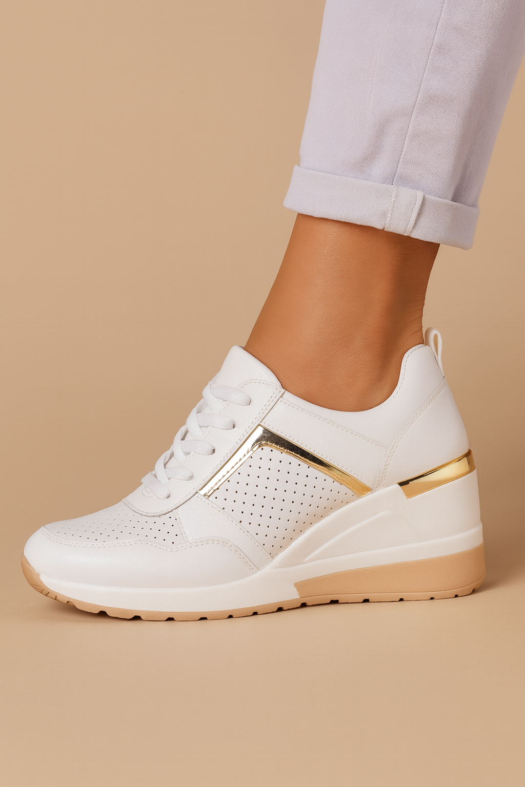 Dames Orthopedische Sneakers met Steunzool voor Voetondersteuning
