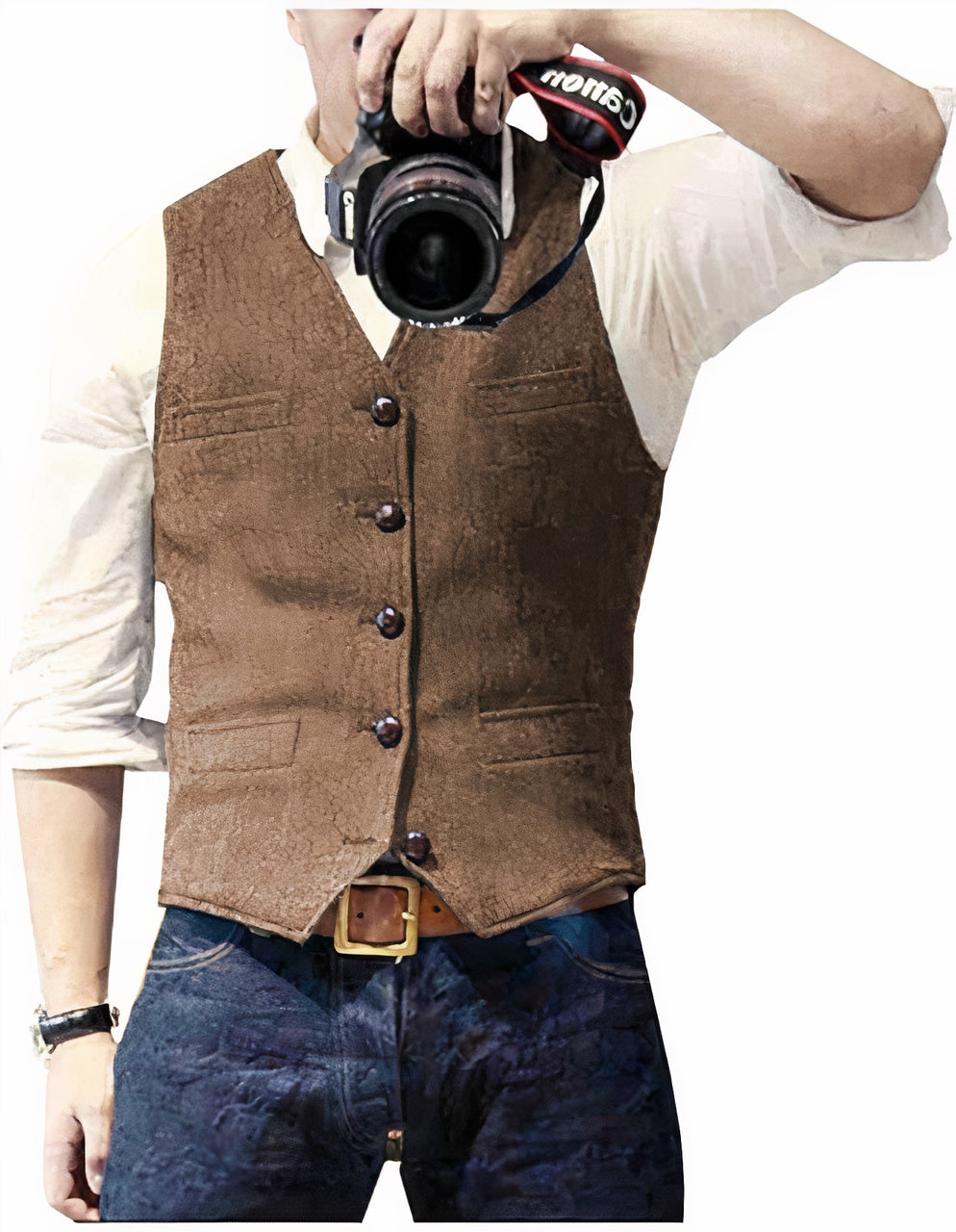 Heren Vest Met Zijden Voering Stijlvol Design