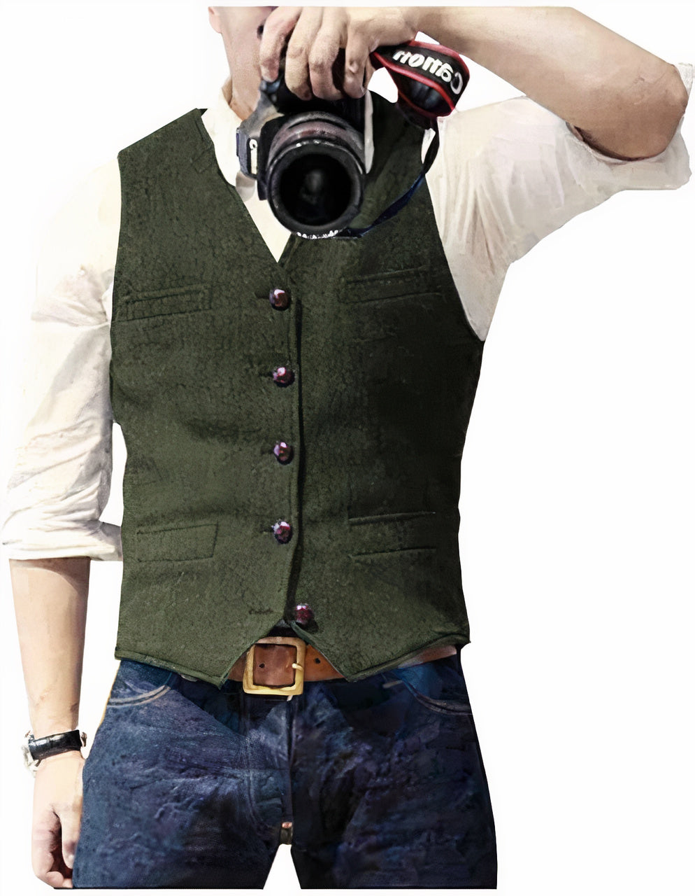 Heren Vest Met Zijden Voering Stijlvol Design
