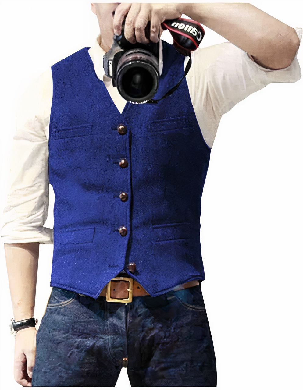 Heren Vest Met Zijden Voering Stijlvol Design