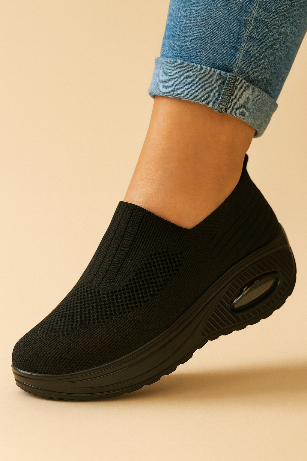 Dames Loopschoenen Orthopedisch Comfortabel Slip-On Sneakers