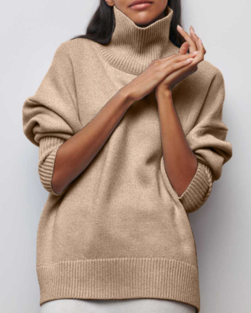 Dames Coltrui Oversized Elegant Zwart