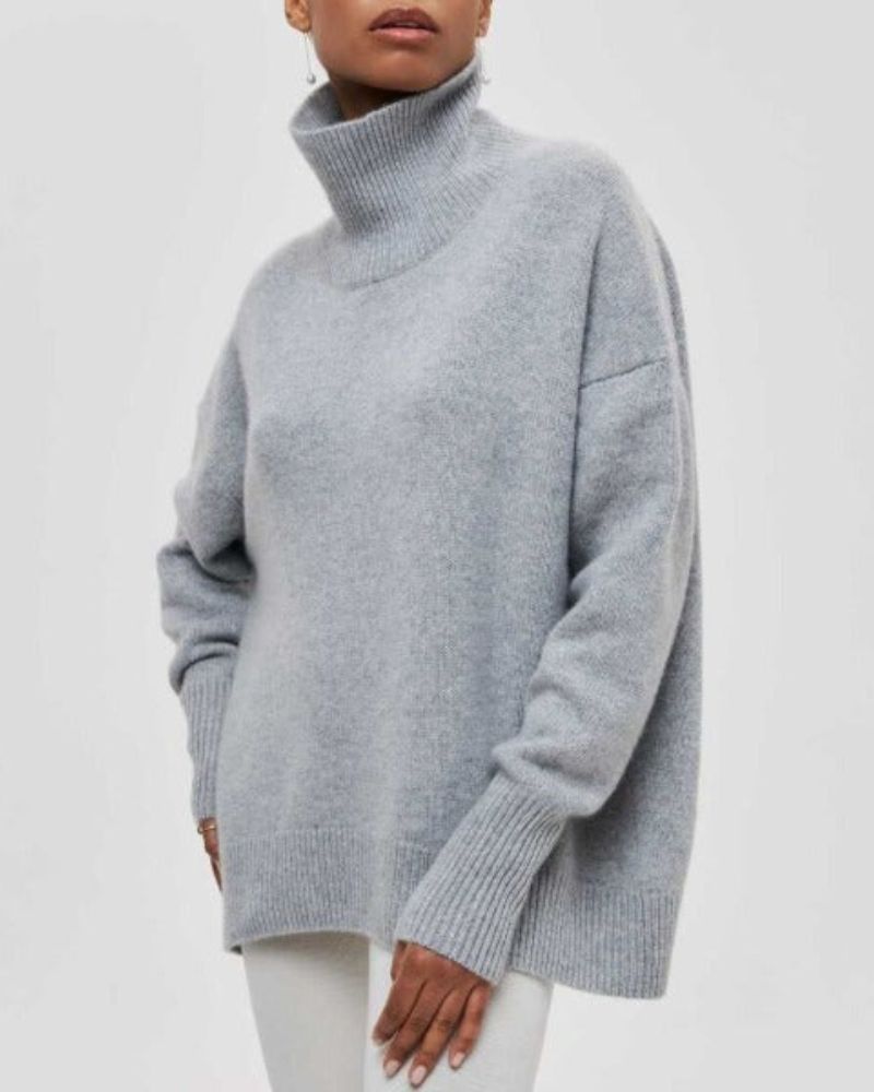 Dames Coltrui Oversized Elegant Zwart