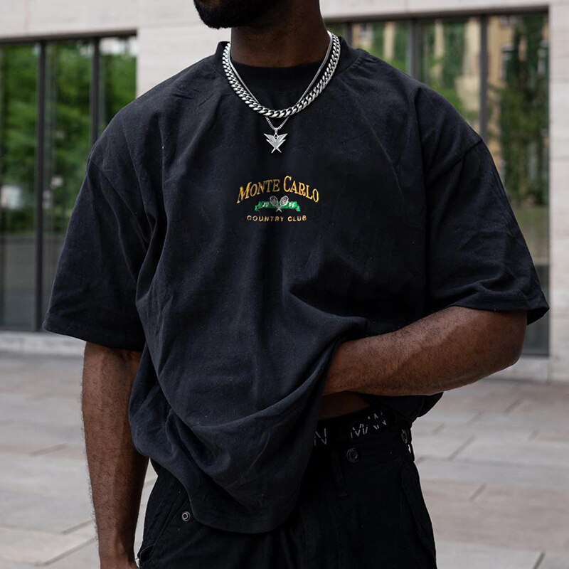 Heren T-shirt Streetwear Katoen Met Opdruk - StudioMarella