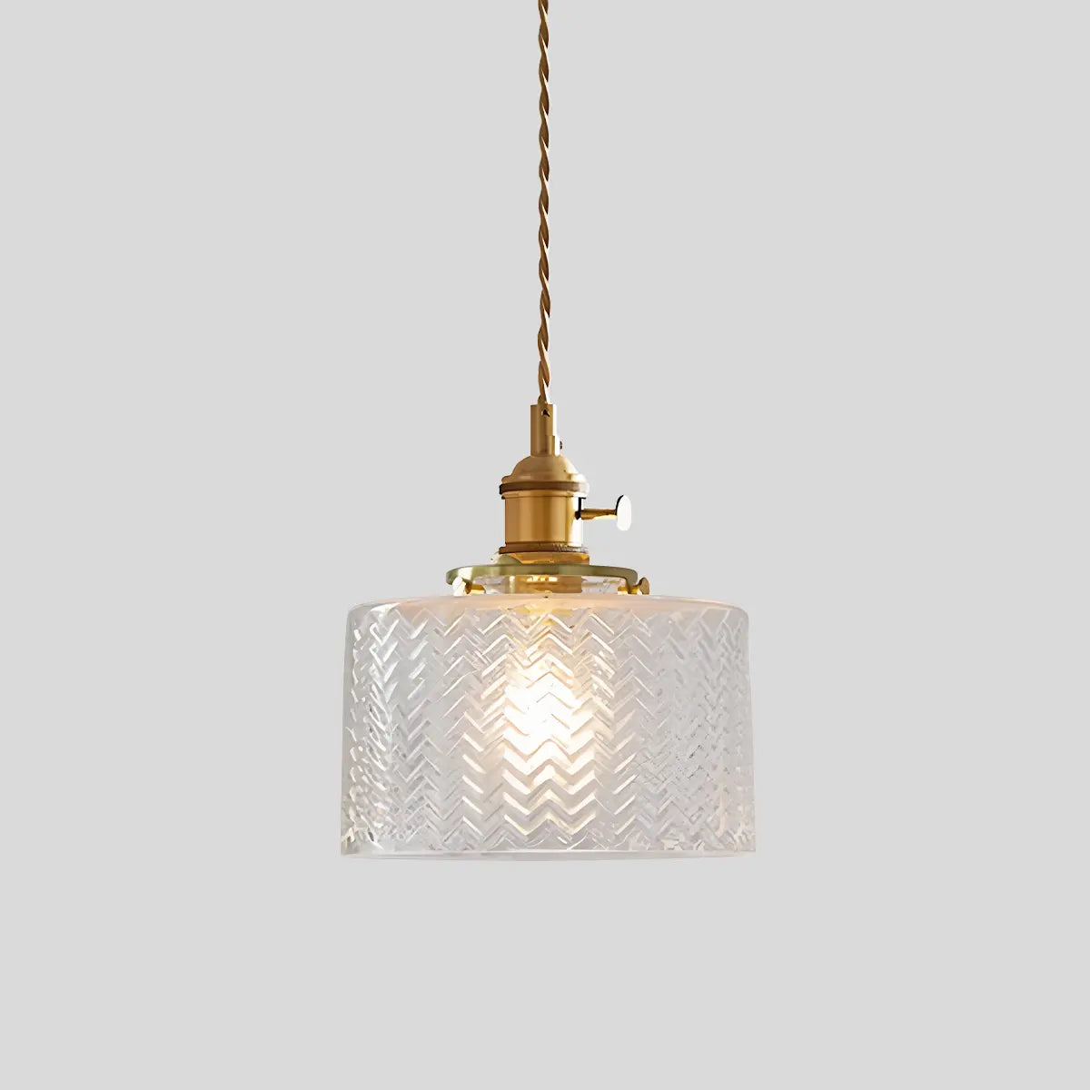 Hanglamp Glas Brons Verstelbare Kabel Woonkamer Eettafel Transparante Glazen Hanglamp Sfeerverlichting Vintage