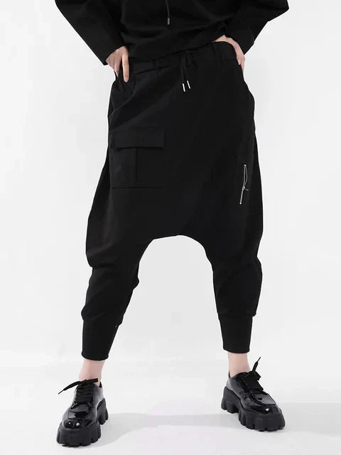 Hoge Elasticiteit Harem Broek Lange Moda Stijl - StudioMarella