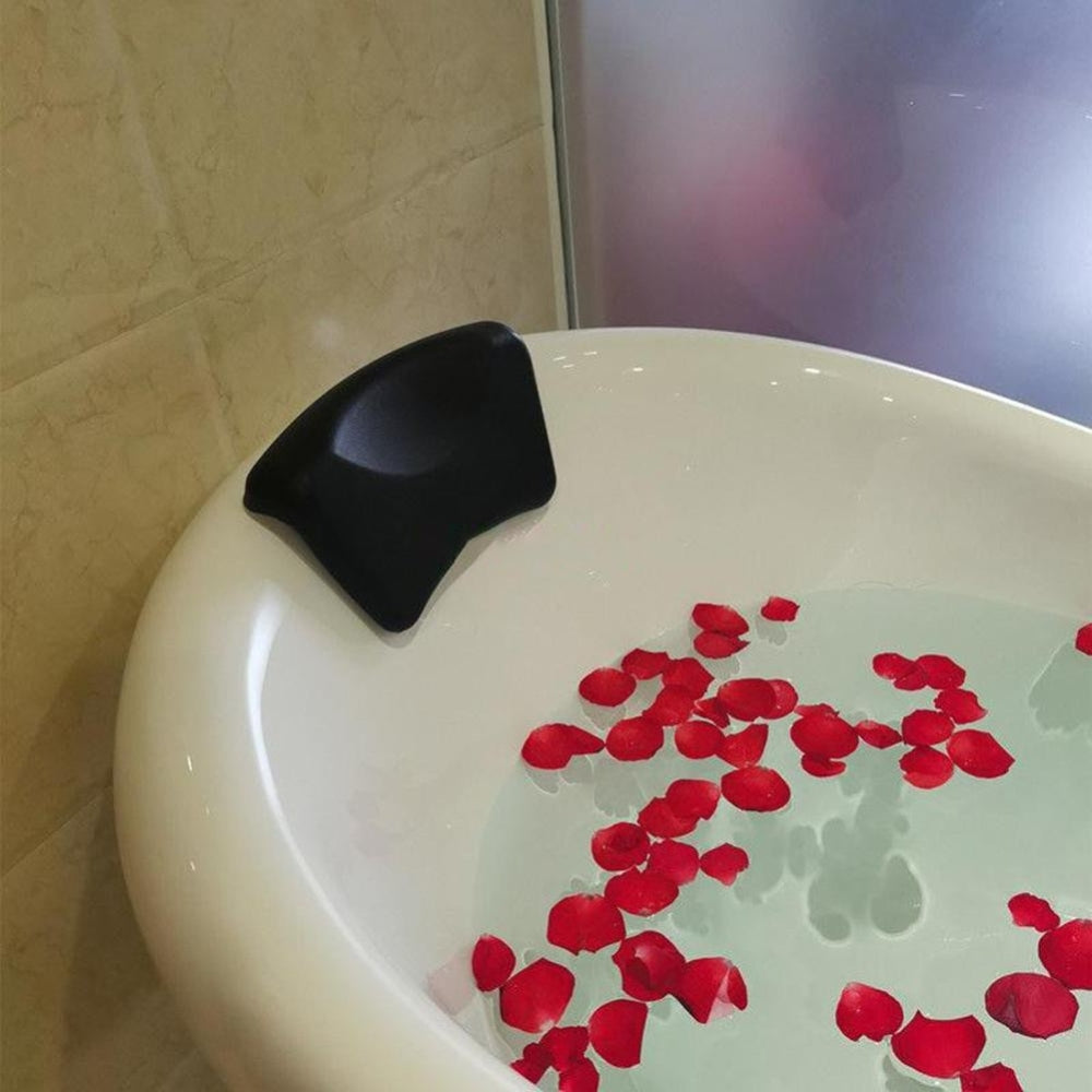 Premium Siliconen Badkussen voor Neksteun en Ontspanning in Bad en Spa | Ergonomisch Comfort