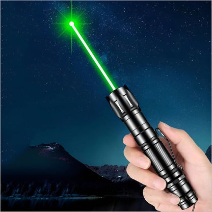 Herlaadbare Laserpointer Groen 532nm USB Oplaadbaar Presentaties Sterrenkijken Outdoor Reikwijdte 2000m