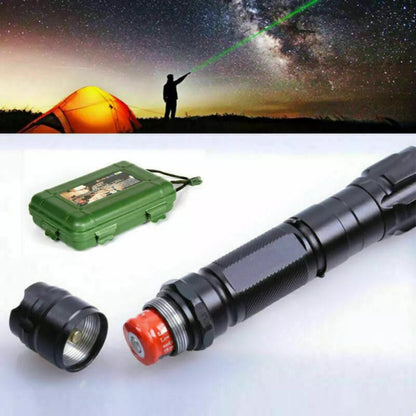 Herlaadbare Laserpointer Groen 532nm USB Oplaadbaar Presentaties Sterrenkijken Outdoor Reikwijdte 2000m