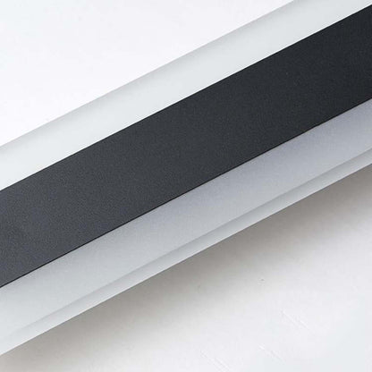 Buitenwandlamp LED Lineair Zwart Acryl IP65 Dimbaar Tuin Gevel Modern