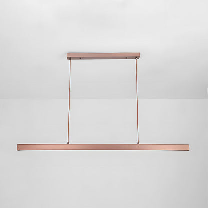 Verumo Hanglamp LED Metaal Zwart Keukeneiland Eettafel Moderne Verlichting Lineaire Hanglamp