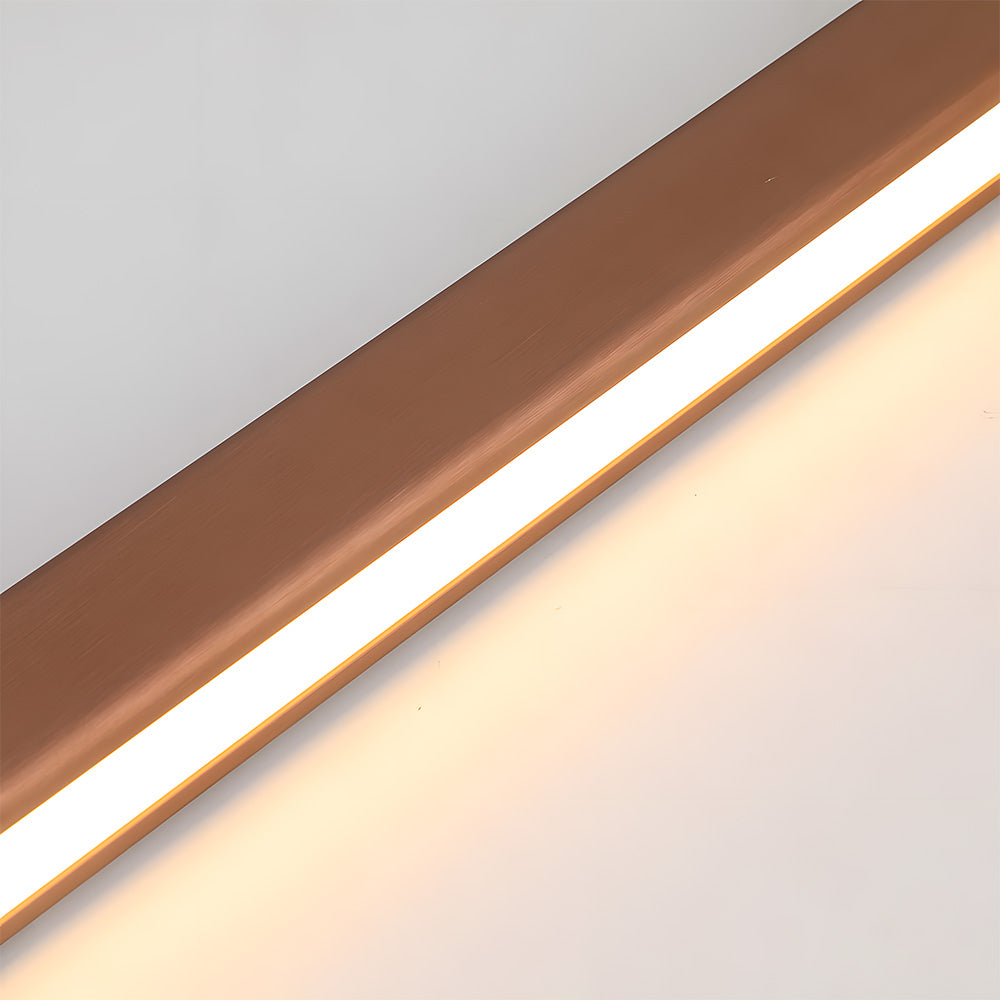 Verumo Hanglamp LED Metaal Zwart Keukeneiland Eettafel Moderne Verlichting Lineaire Hanglamp