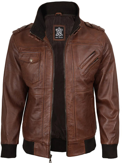 Edinburgh | Luxe Heren Bomberjack met Afneembare Capuchon 5
