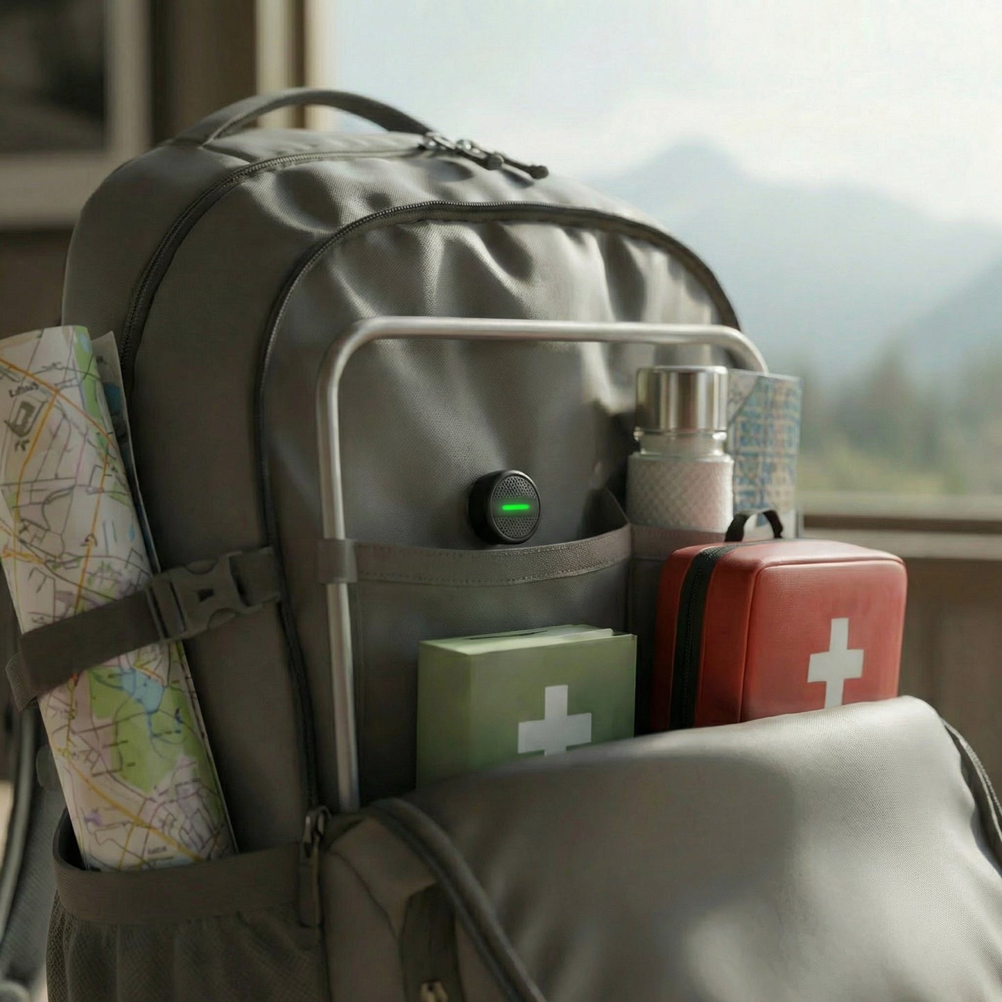 GPS Tracker met Realtime Positiebepaling Magnetisch Compact