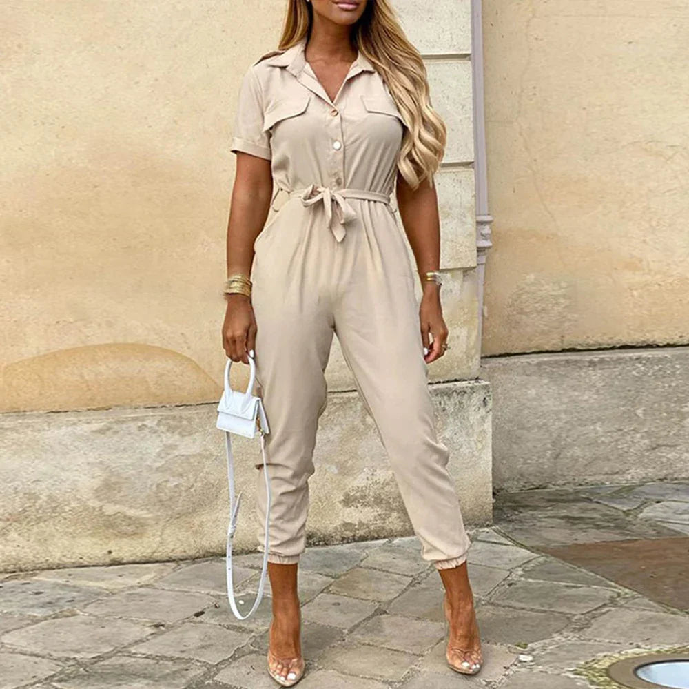 Vrouwelijke Jumpsuit Eendelig Stijlvol Mode