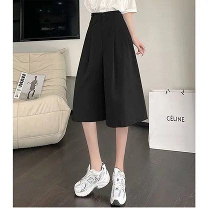 Wijde Pijpen Broek Zomerlichte Stijl