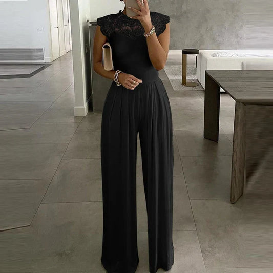 Dames Jumpsuit Avondjurk Elegante Feestkleding Zwarte Avondoutfit - StudioMarella