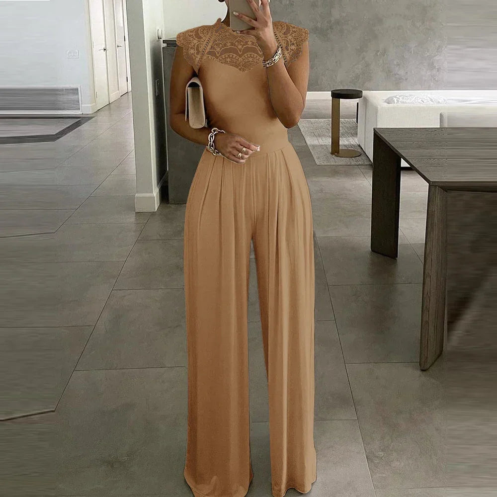 Dames Jumpsuit Avondjurk Elegante Feestkleding Zwarte Avondoutfit