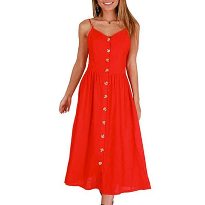 Strandjurk voor Dames Zomerkleuren Jurk met Vrolijke Print