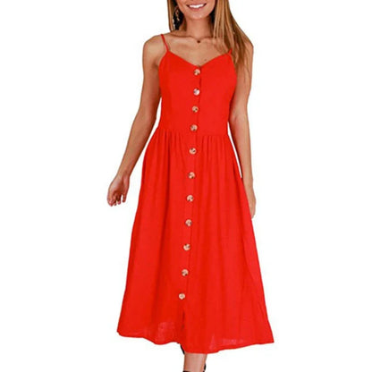 Strandjurk voor Dames Zomerkleuren Jurk met Vrolijke Print