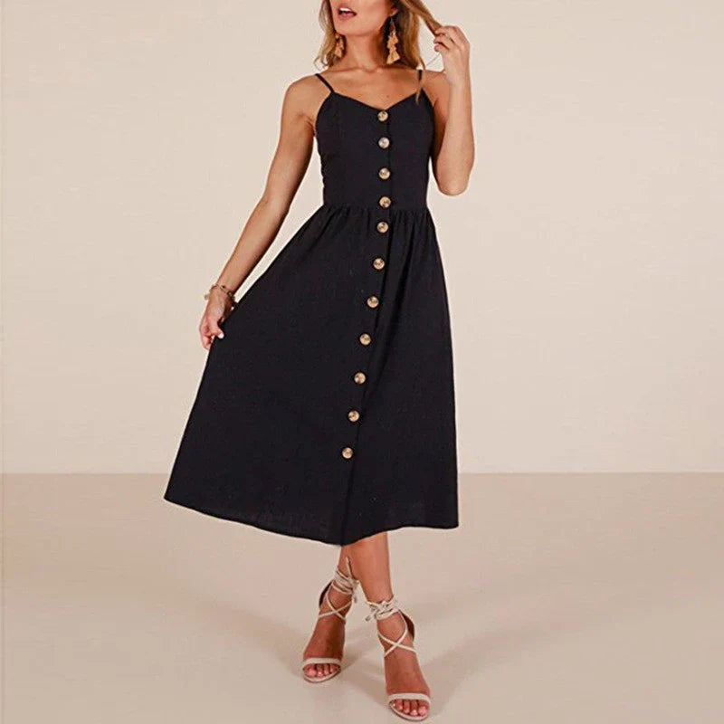 Strandjurk voor Dames Zomerkleuren Jurk met Vrolijke Print