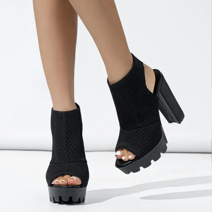 Zandalen Dames Stretch Sandalen Zomer Comfortabel Lunarora - StudioMarella
