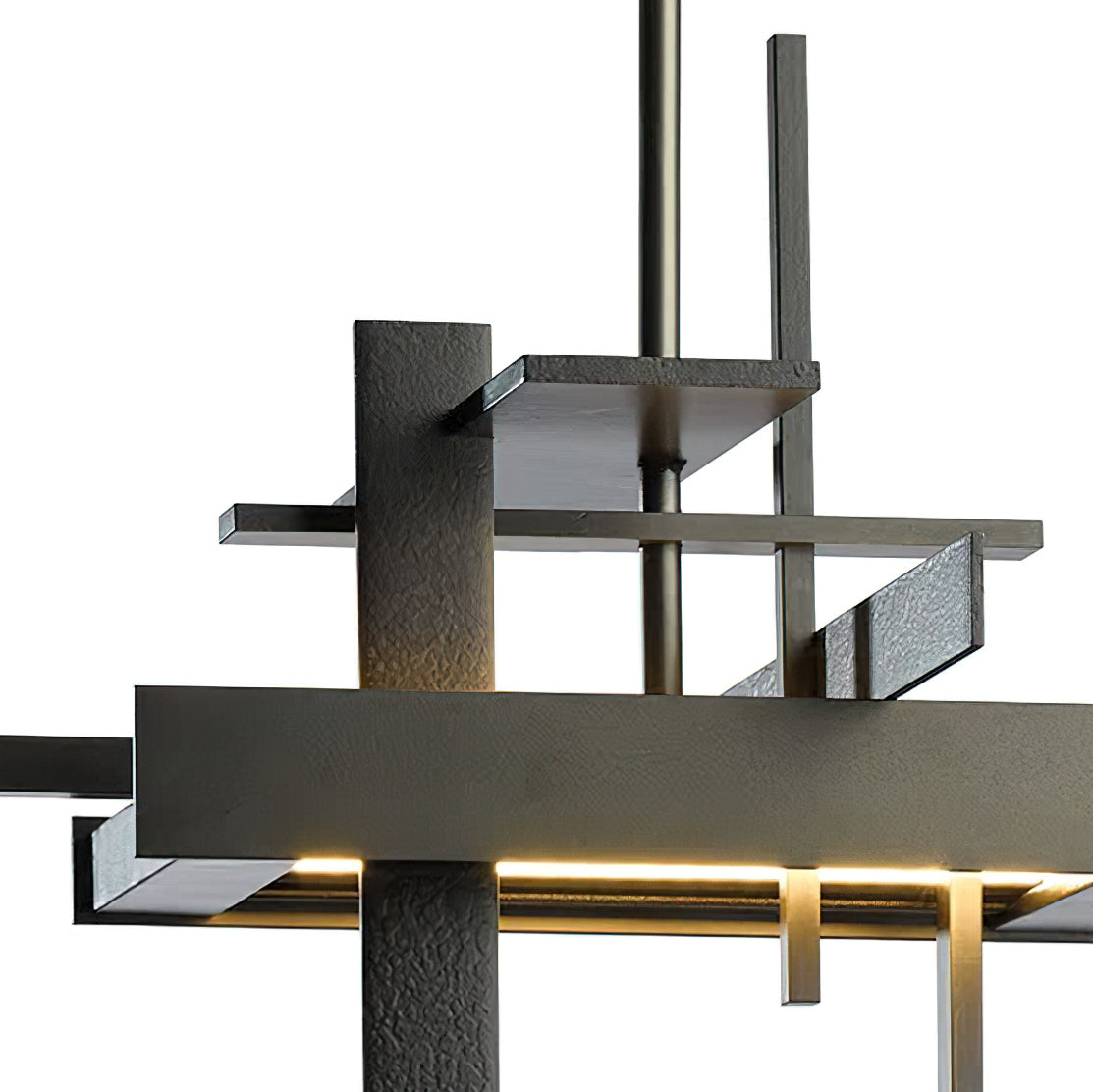 Planaire Hanglamp Zwart Metaal LED Geïntegreerd Modern Abstract Design Eettafel Verlichting