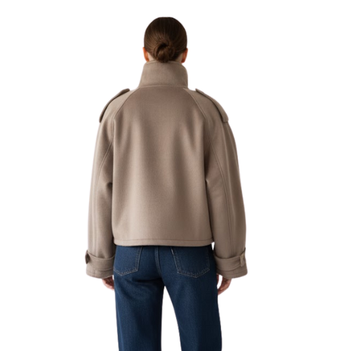 Elara | Dames Jack – Elegant, Warm & Comfortabel Wollen Jasje 2