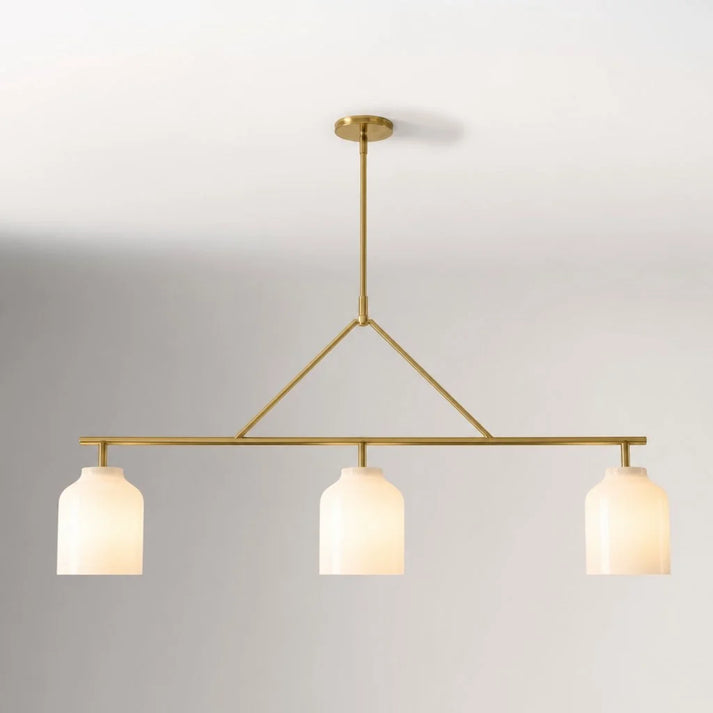 Scandinavische Hanglamp – Moderne Metalen Designlamp in Matte Afwerking – Stijlvolle Pendelverlichting voor Eetkamer Keuken Woonkamer