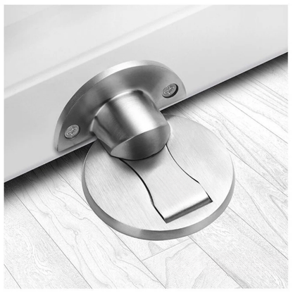 Deurstop Magnetisch RVS 304 Zilver Zwart Goud Wand Montage Deurvastzetter Deurbuffer Magneet Deurstophouder