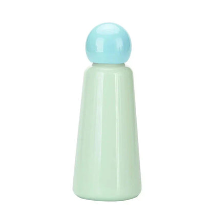 Thermosfles 500ml RVS Dubbelwandig Geïsoleerd Tweekleurig Design Drinkfles Waterfles Sport Lekvrij Outdoor