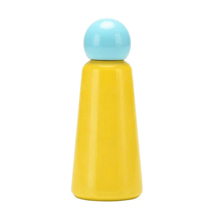 Thermosfles 500ml RVS Dubbelwandig Geïsoleerd Tweekleurig Design Drinkfles Waterfles Sport Lekvrij Outdoor