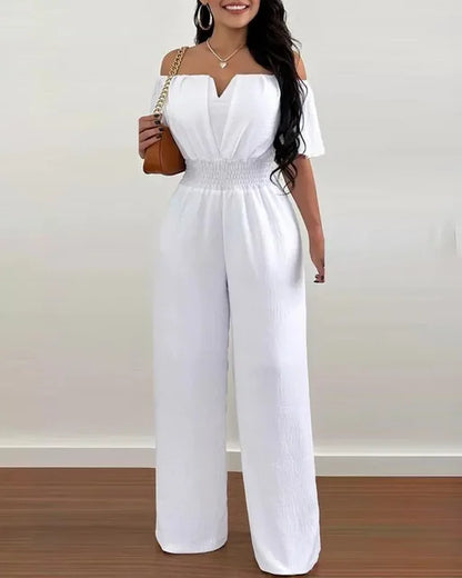 Dames Jumpsuit Elegantie Zwart Gala Avondkleding