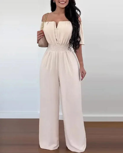 Dames Jumpsuit Elegantie Zwart Gala Avondkleding